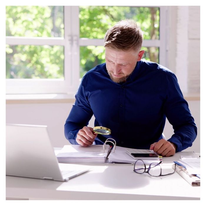 person working on laptop