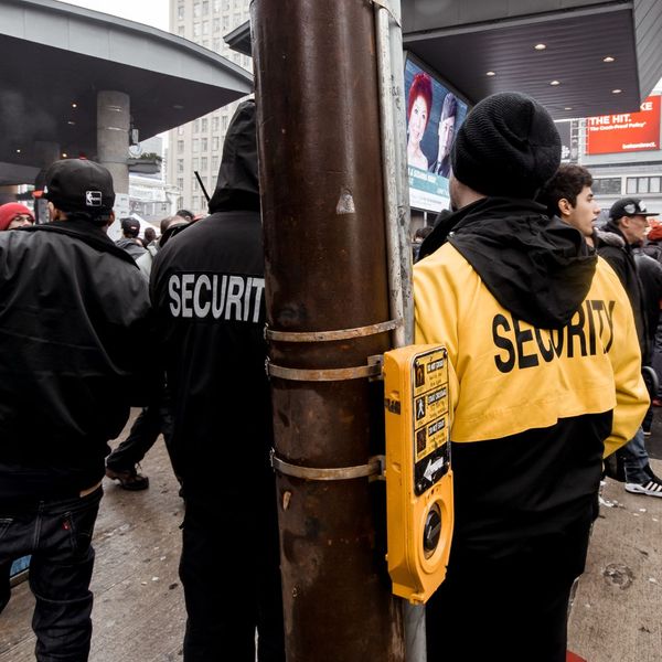 security team at an event