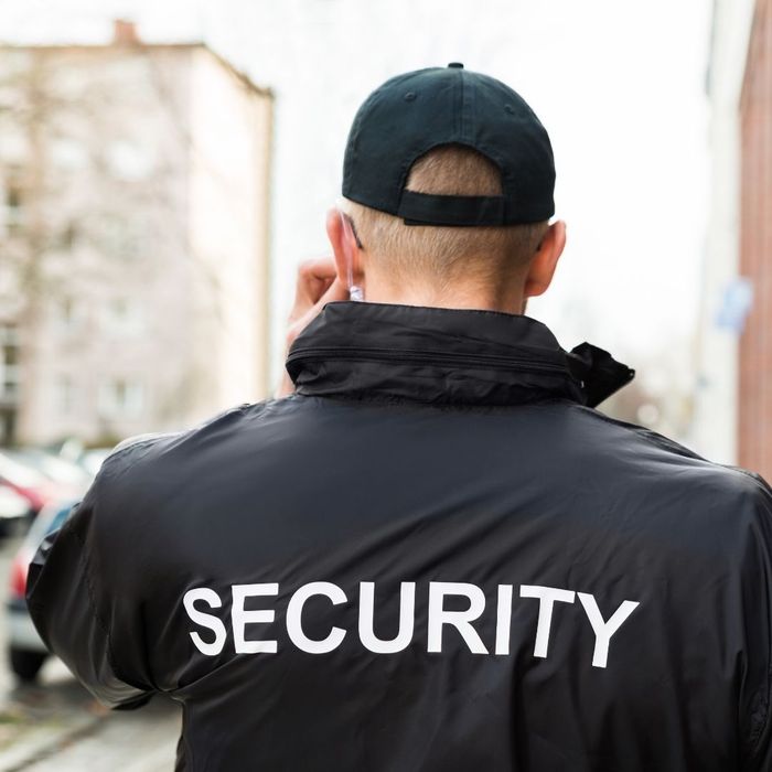 security guard on duty