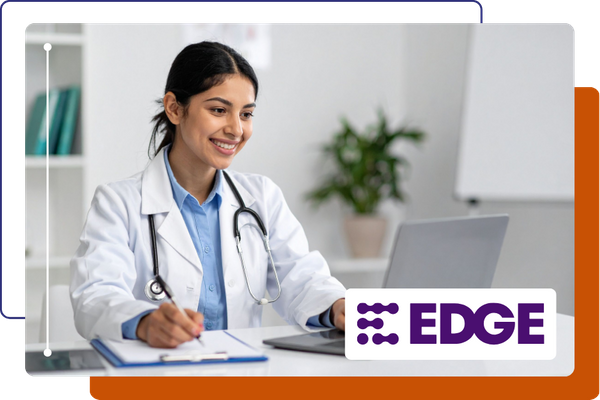 doctor using the Edge system