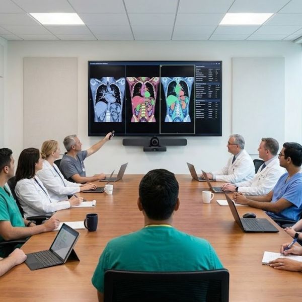 mdt presentation on large format display