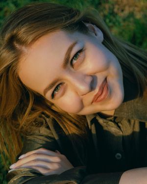 woman smiling at camera