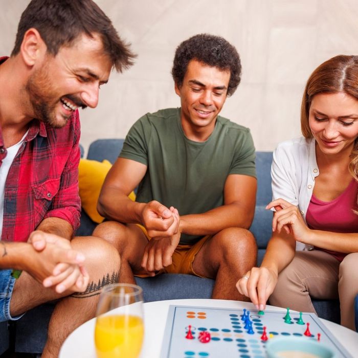 people playing a game