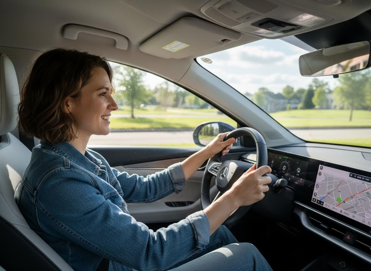 person driving