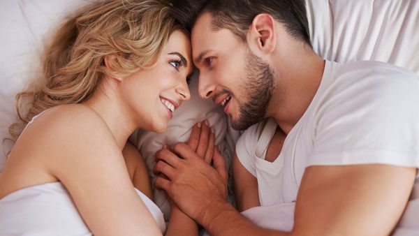 couple being intimate 