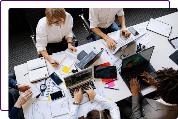 people in office working