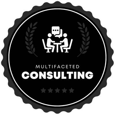 New Badge - Black - Multifaceted Consulting.png