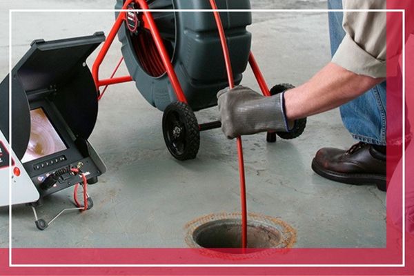 image of drain cleaning