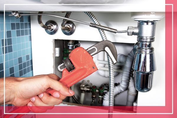 Kitchen sink and water line repair.