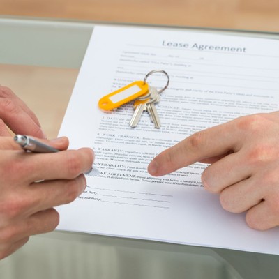 person signing lease