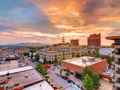 downtown Asheville