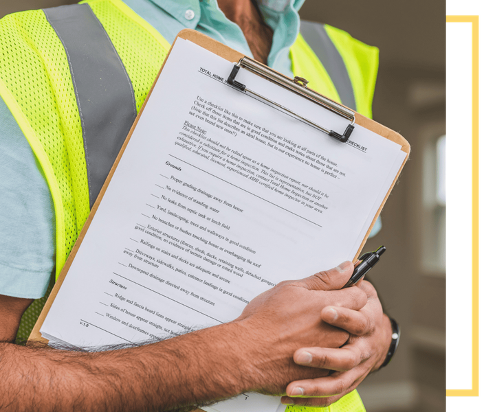worker with clipboard worker with clipboard