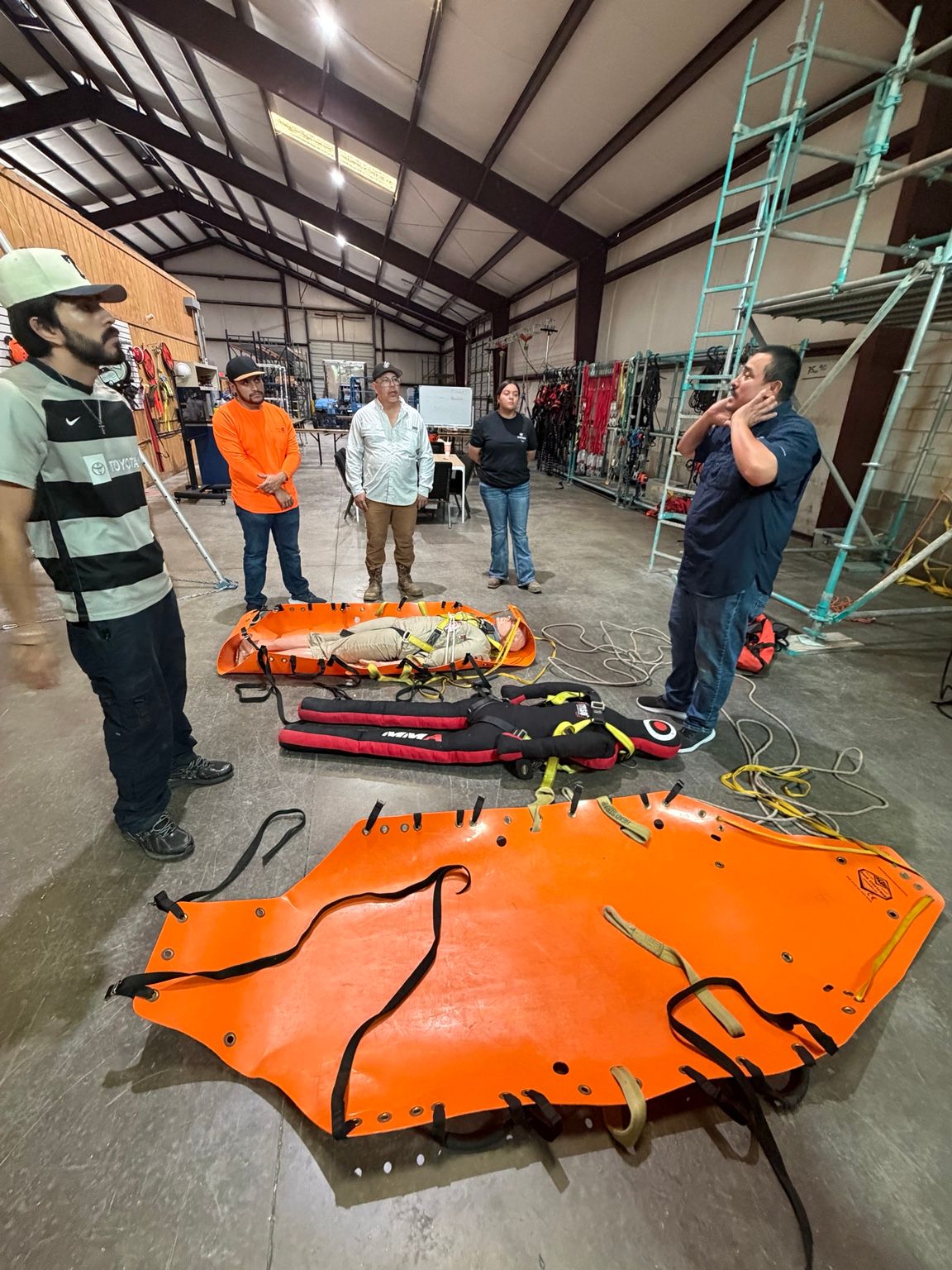 Practical instruction using rescue litters, harnesses, ropes, and recovery equipment. Hands-On Rescue & Fall Protection Training