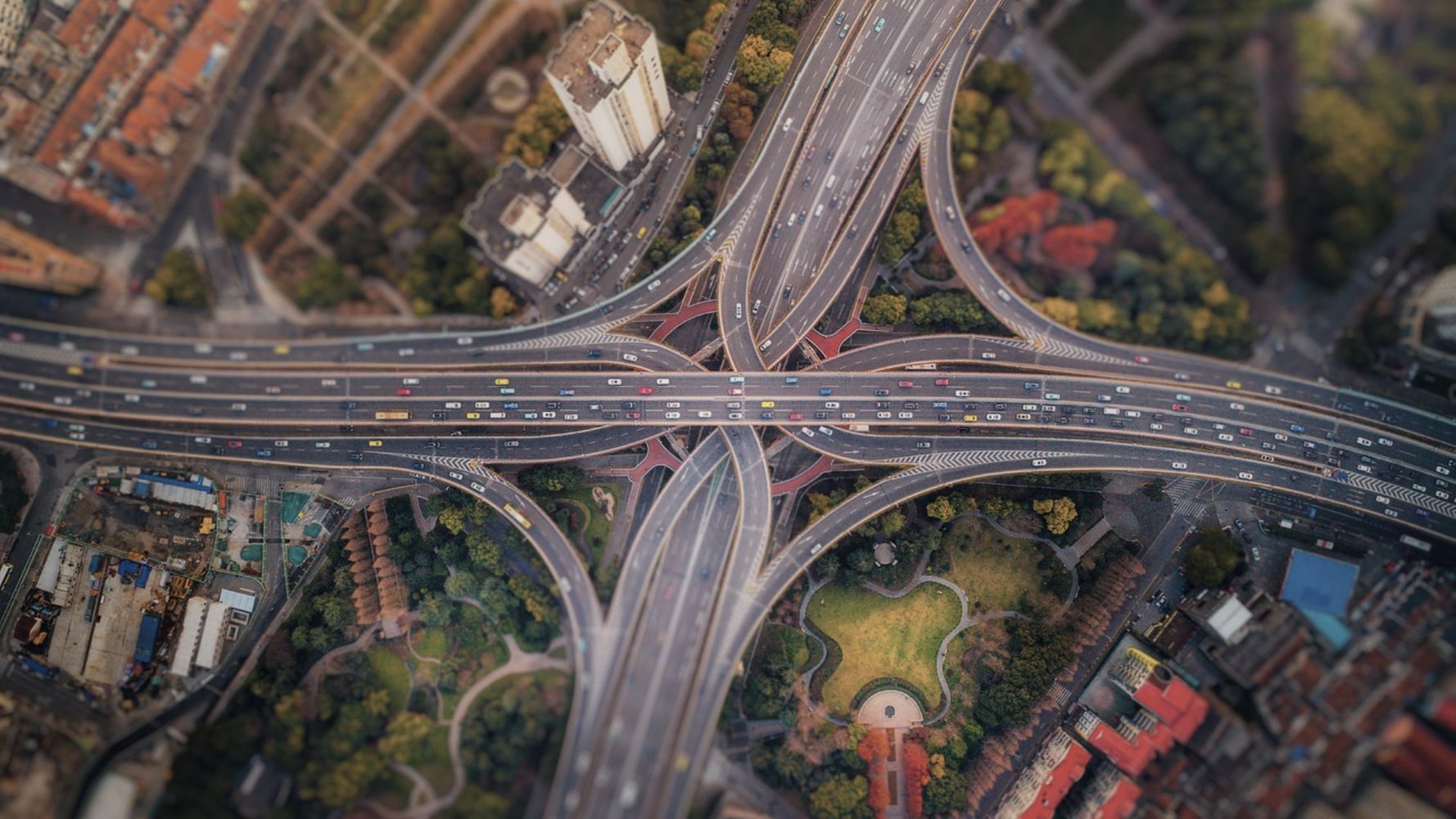 interchange from above