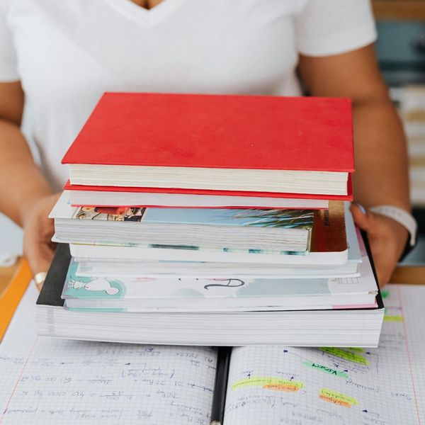 School textbooks. School textbooks.