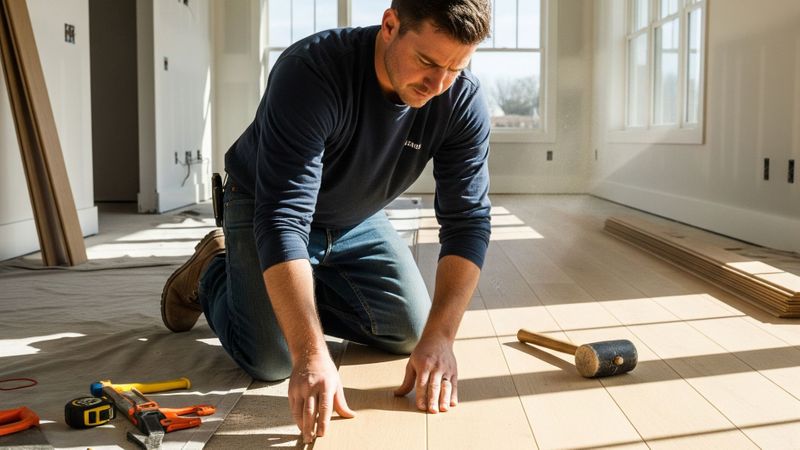 Installing new flooring