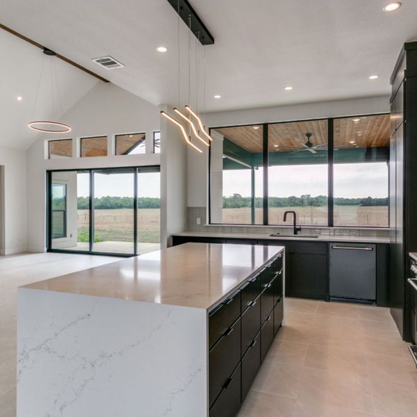 beautiful custom kitchen