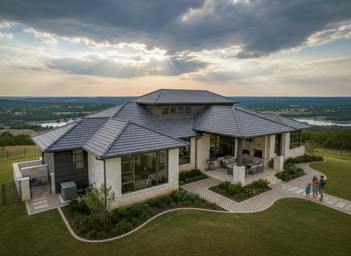 Luxury Modern Home with Panoramic Lake Views