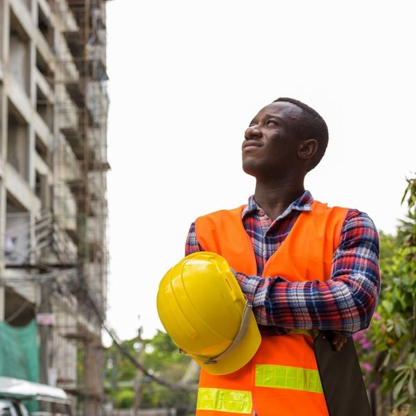 construction worker at site