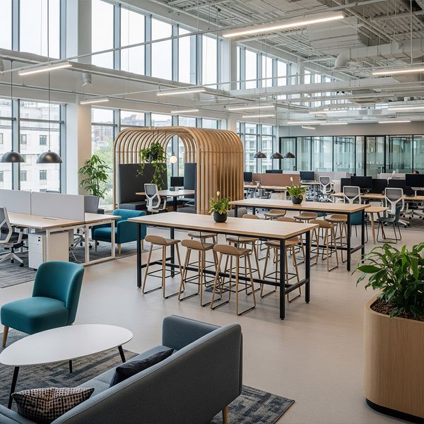 Modern office interior with open-plan collaborative workspaces. modernoffice.jpg