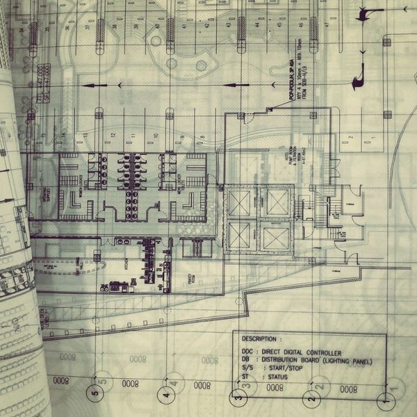 Blueprints for an upcoming project