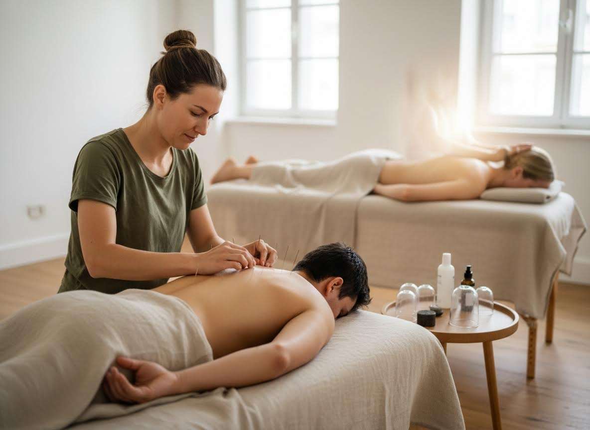 Acupuncture and Holistic Treatment Session