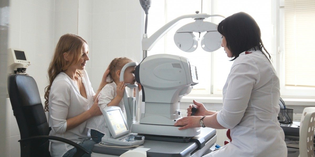 Image of an eye exam