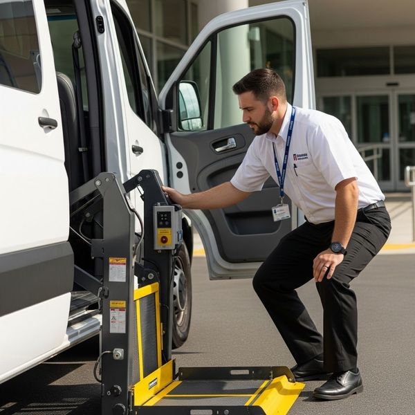  Transport Vehicle ramp