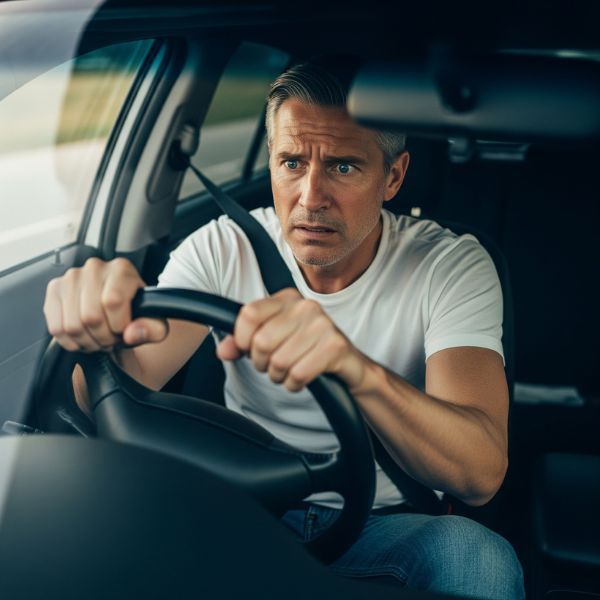 A concerned driver experiencing their car shuddering.