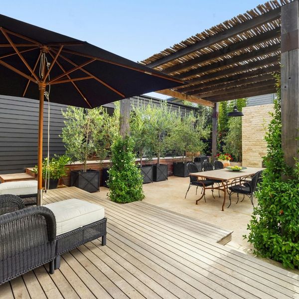 modern deck 