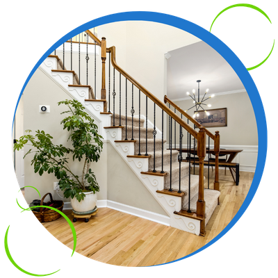 clean stairs