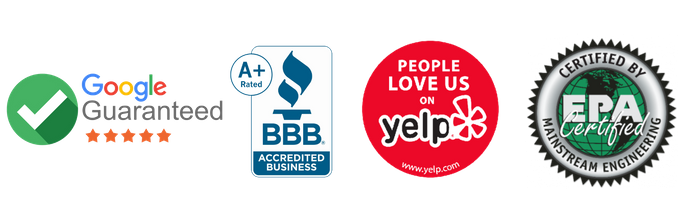 Customer review badges