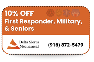 Coupon reading "10% OFF First Responder, Military, & Seniors" Coupon reading "10% OFF First Responder, Military, & Seniors"