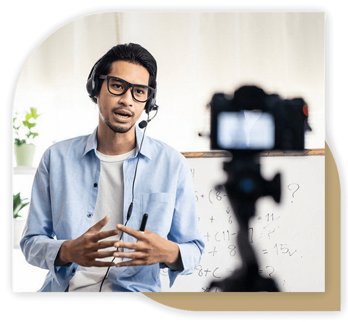 man talking to phone