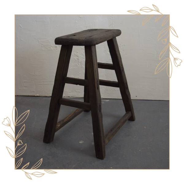 wooden stool