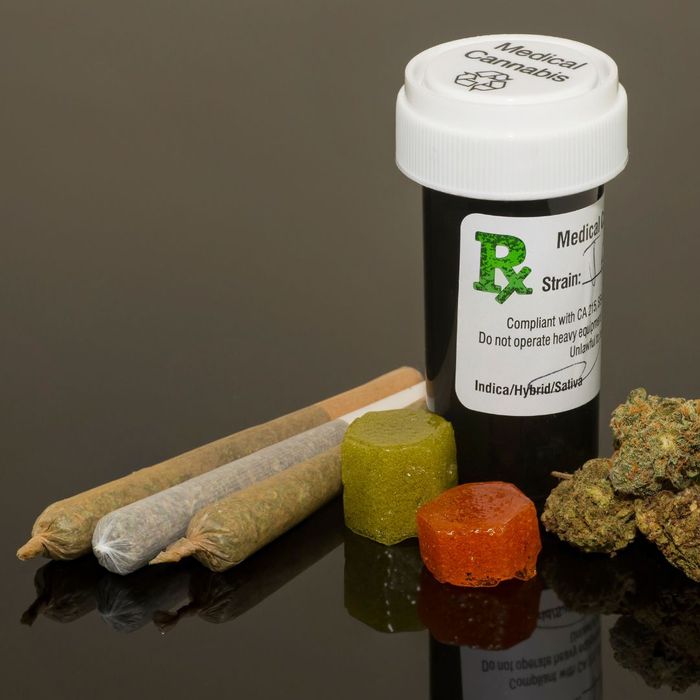 variety of cannabis products
