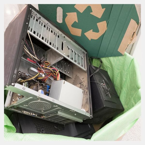 computer in recycling