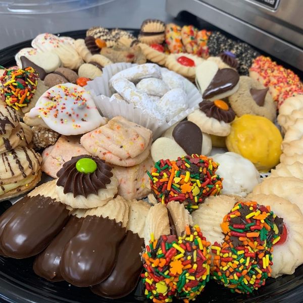 Plate of cookies Plate of cookies
