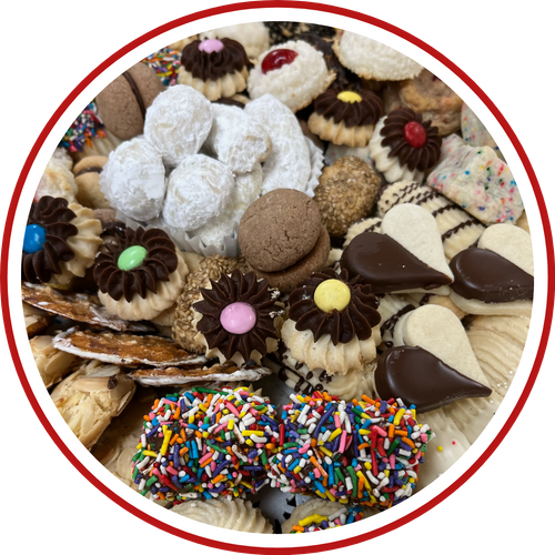 assortment of cookies from Paisano's Italian Bakery in Sarasota, FL