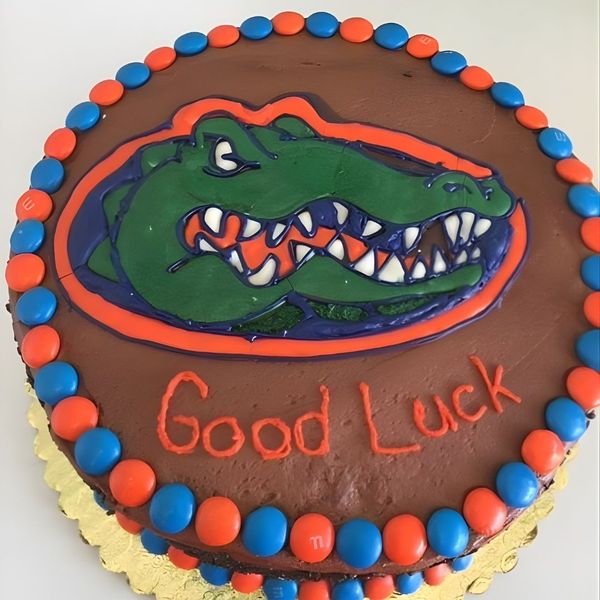 Custom University of Florida cake.
