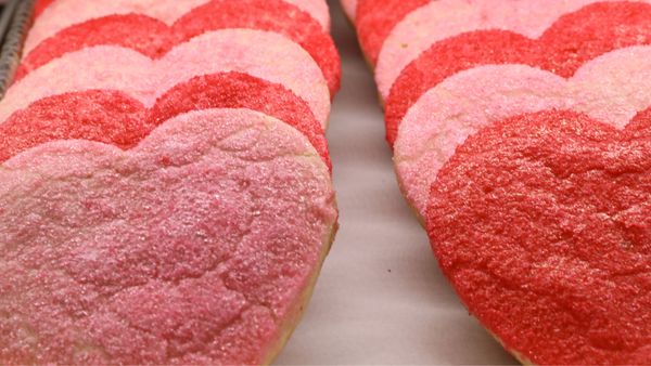 image of heart cookies