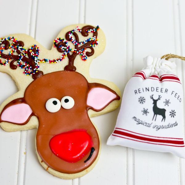 reindeer cookie