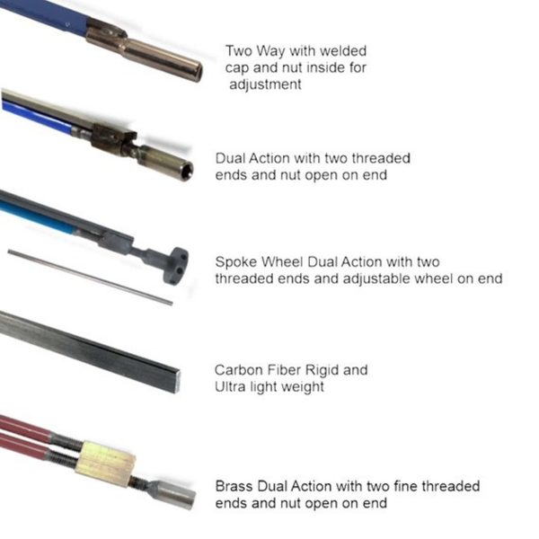 Different types of truss rods