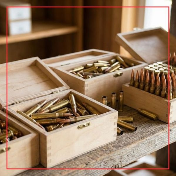 ammo in boxes