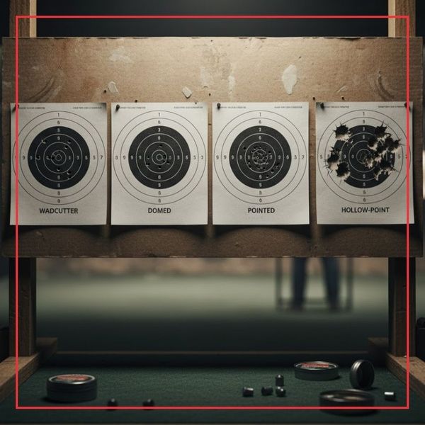 targets that have been shot at with different kinds of ammo
