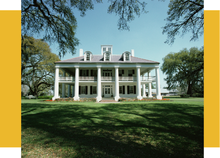 a large plantation home