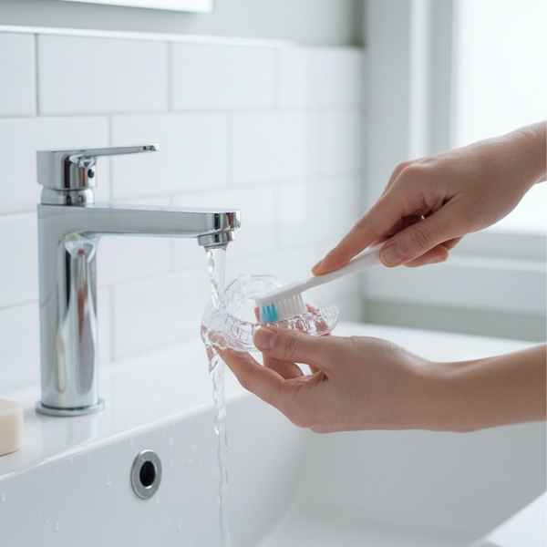 brushing oral therapy device