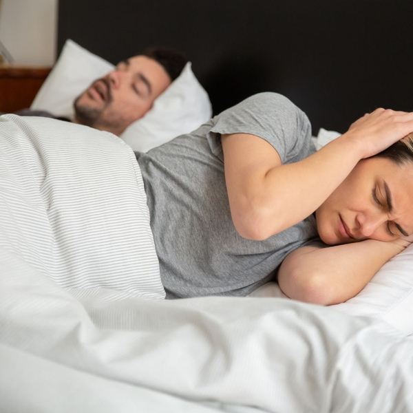 Person snoring loudly Person snoring loudly
