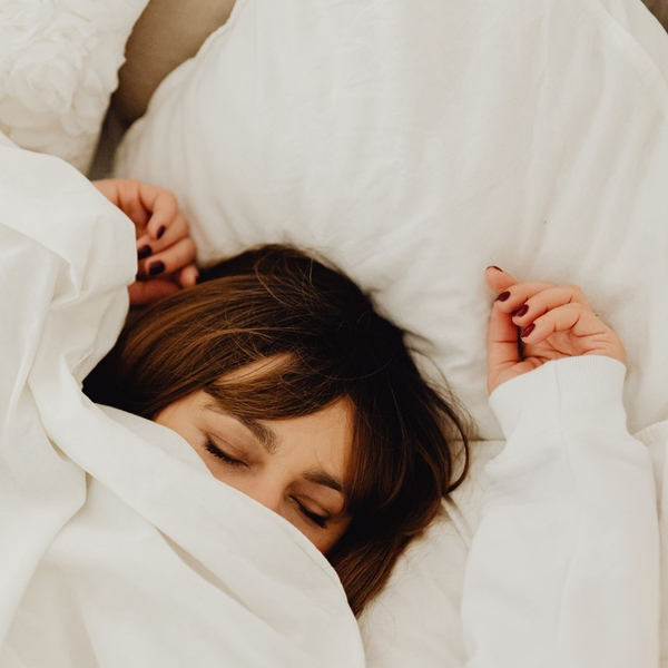 person sleeping in bed peacefully person sleeping in bed peacefully