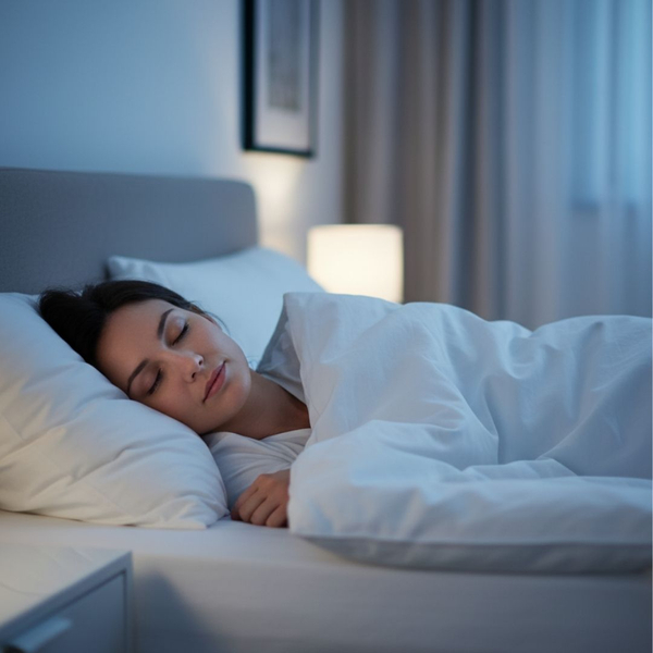 Close-up of a person sleeping